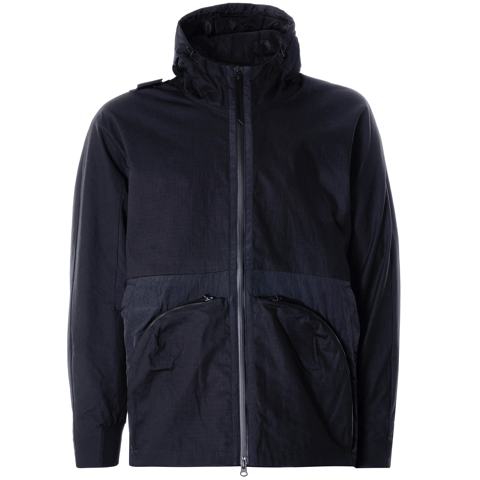 CR Hooded Parka - Jet Black