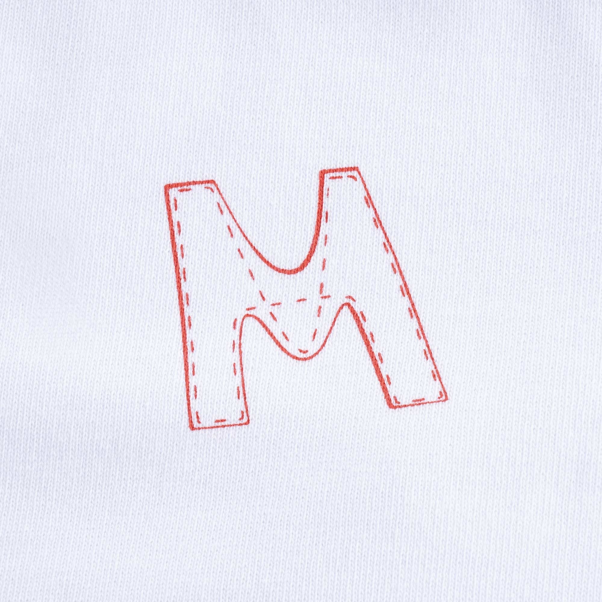 M Symbol T-Shirt - White