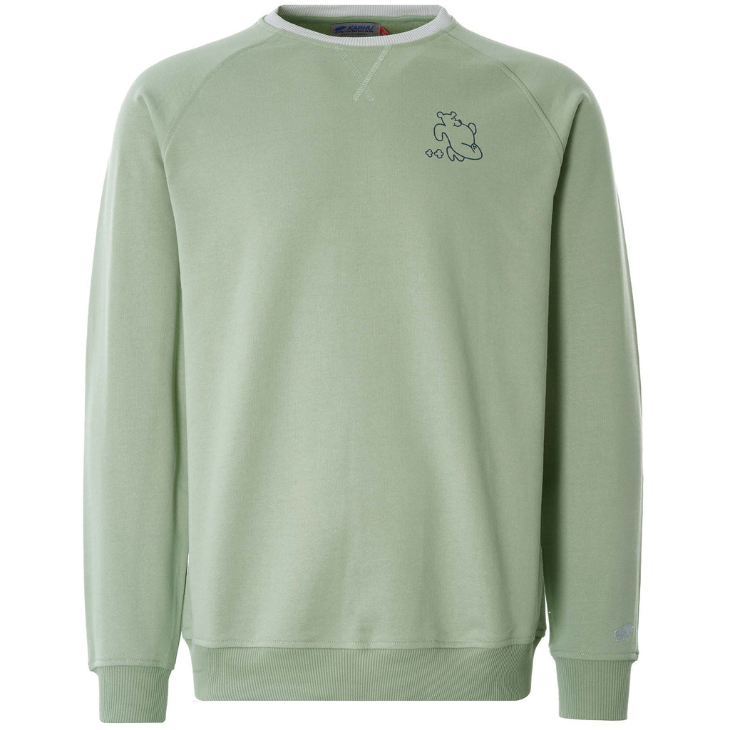 Trampas Bear Sweatshirt - Sage