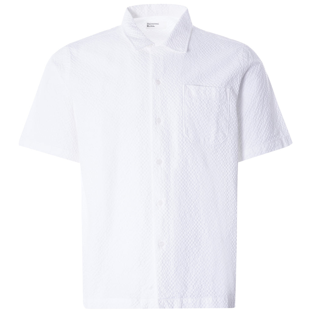 Road Shirt Giants Seersucker - White