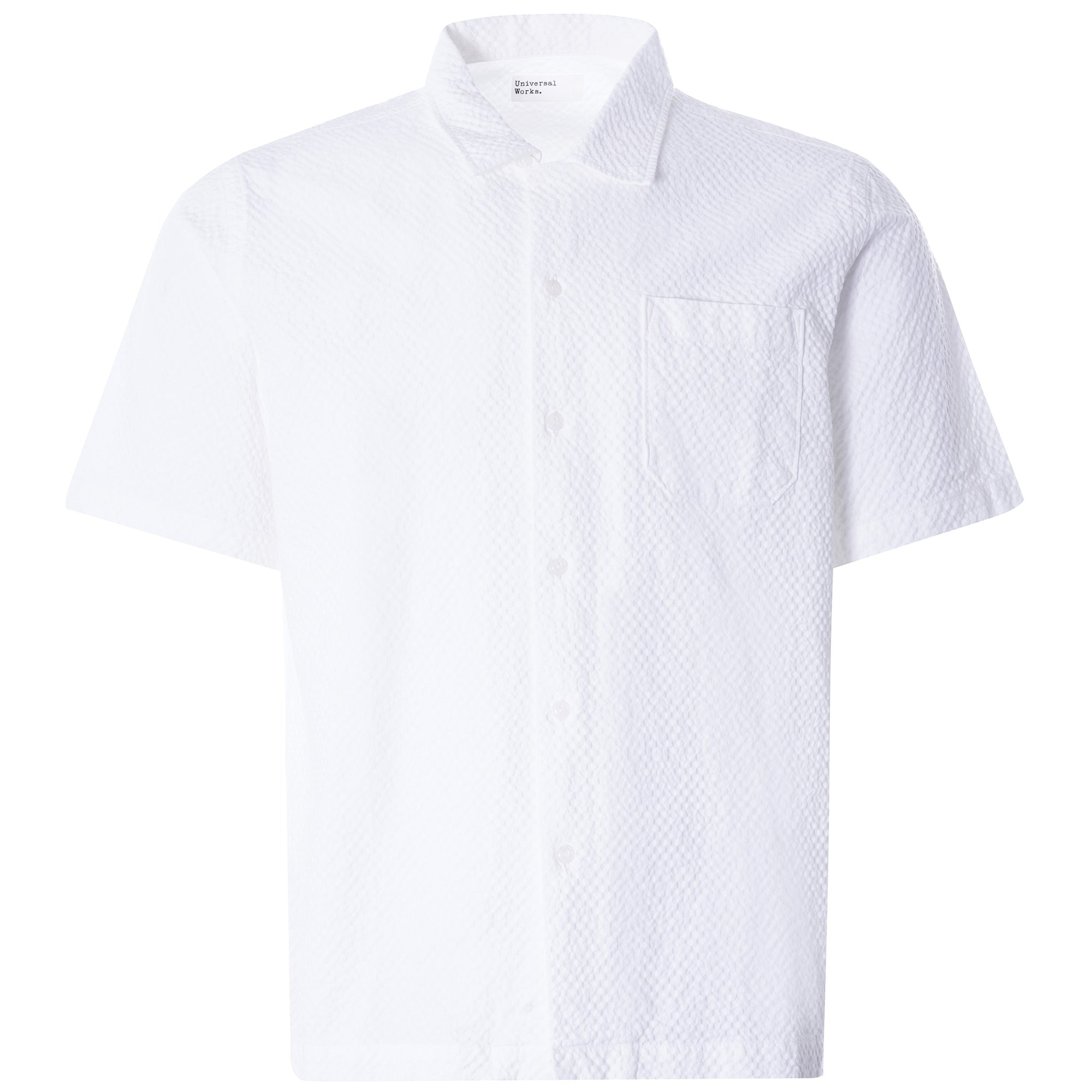 Road Shirt Giants Seersucker - White