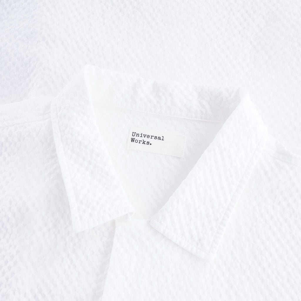 Road Shirt Giants Seersucker - White