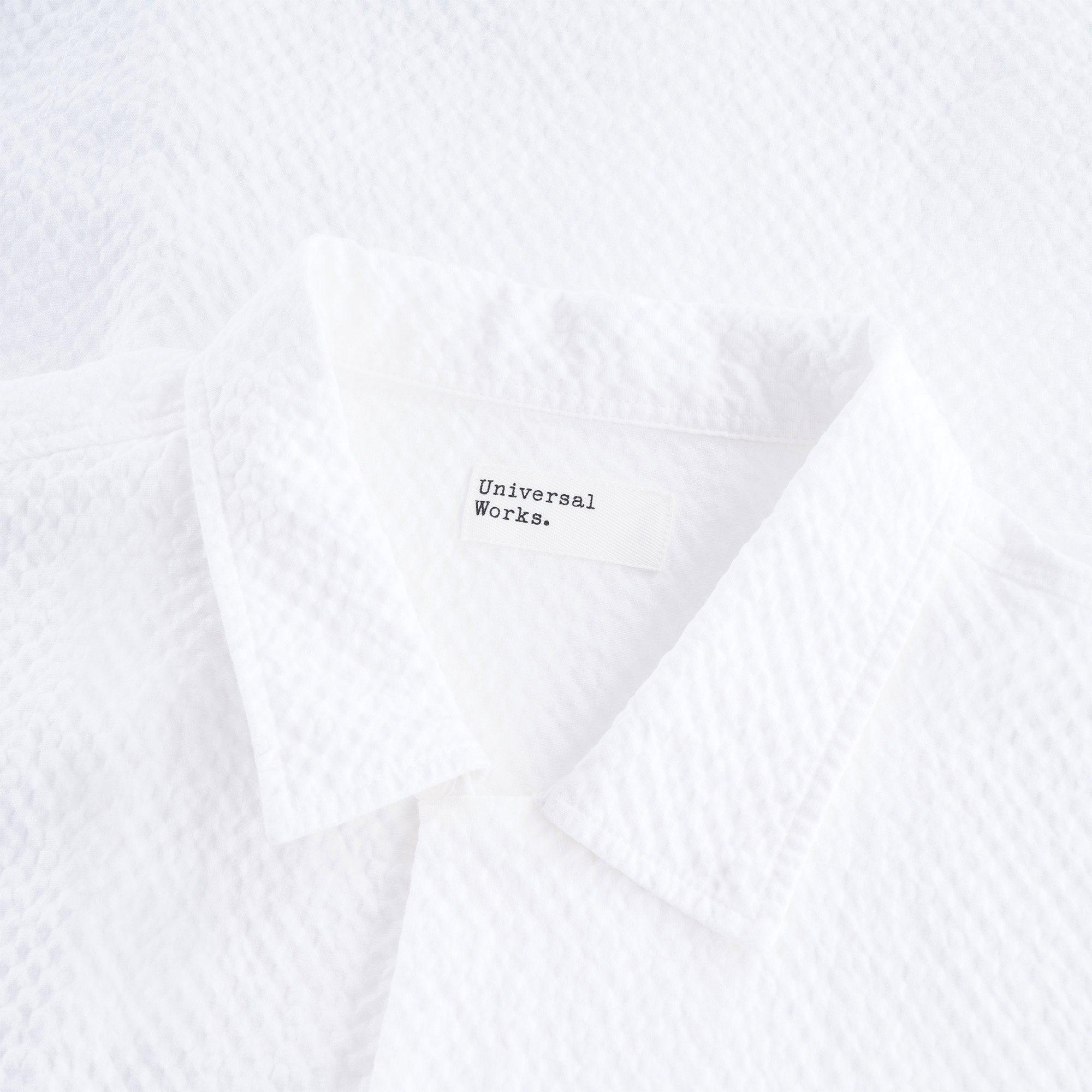 Road Shirt Giants Seersucker - White