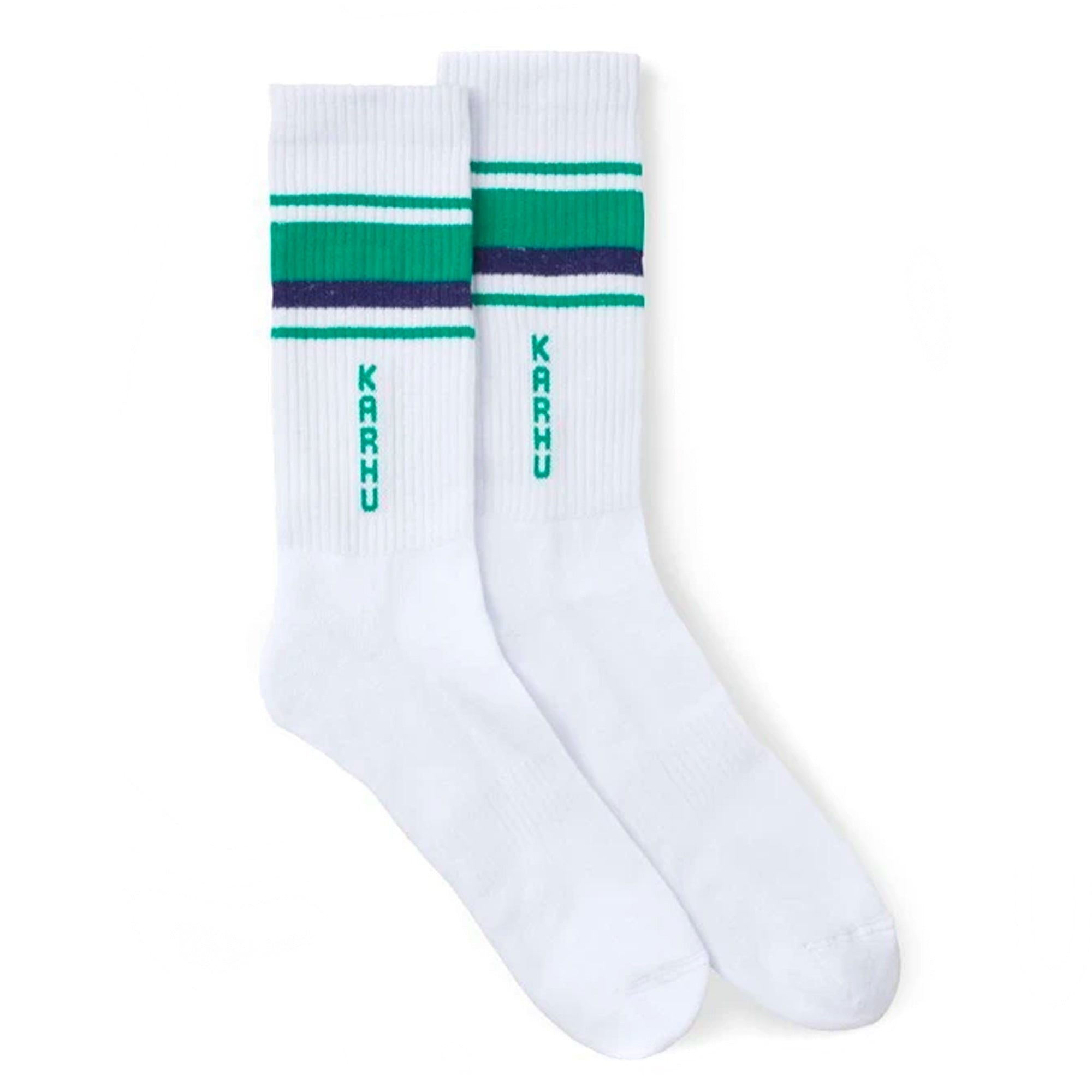 Tubular 87 Socks - White/Green