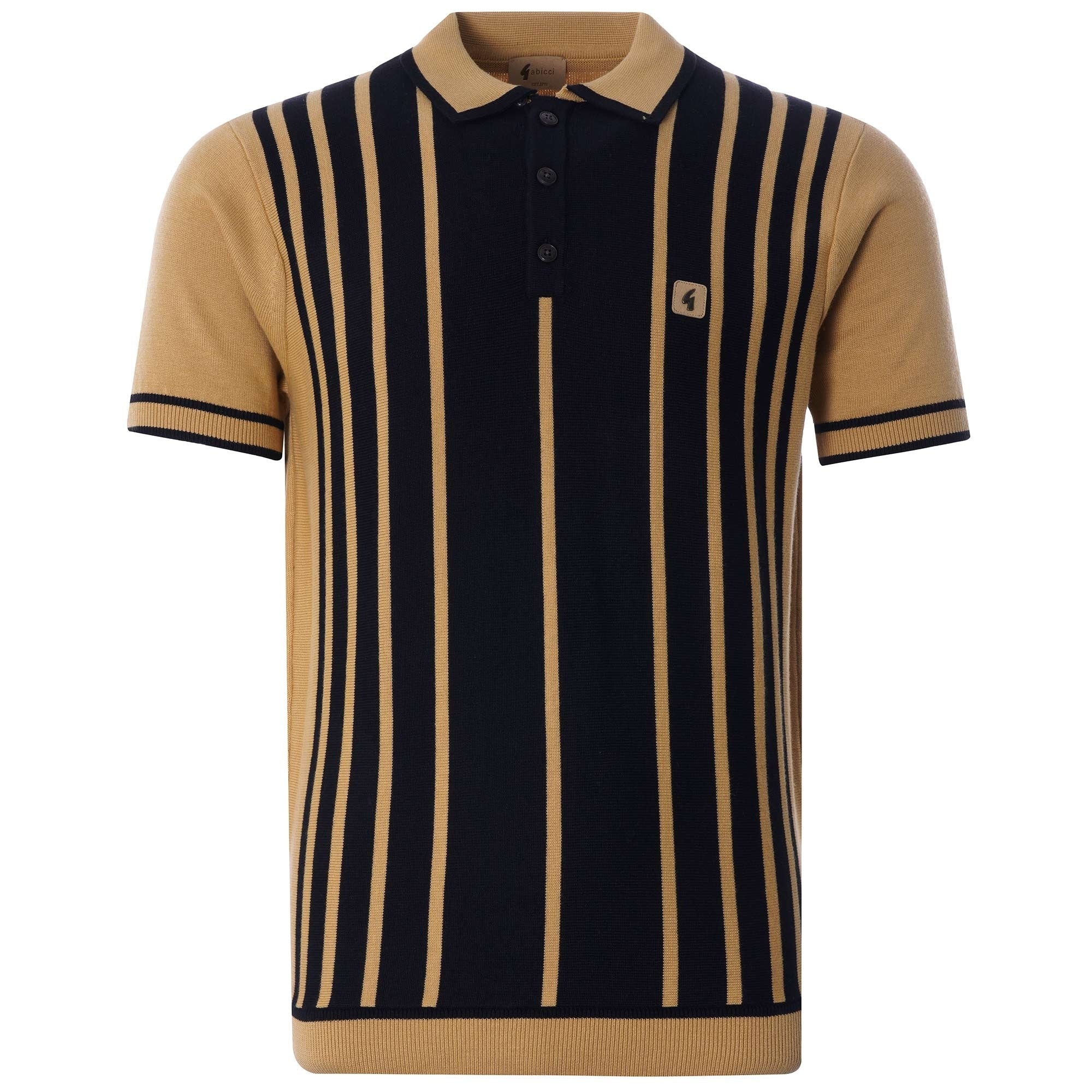 Peck Knitted Polo Shirt - Sand