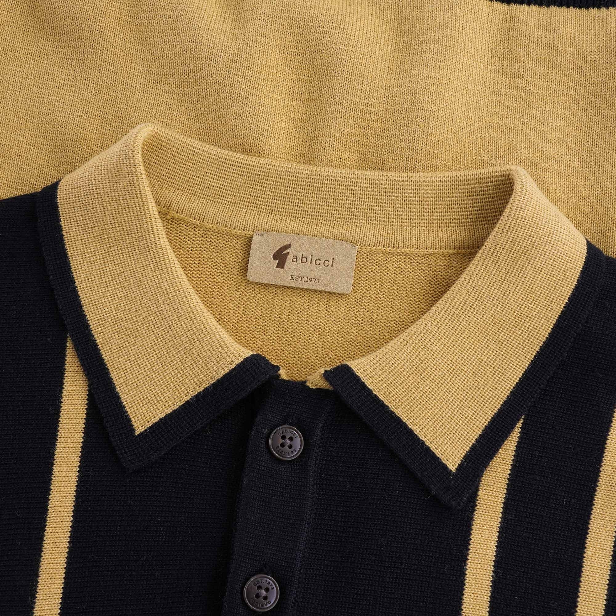 Peck Knitted Polo Shirt - Sand