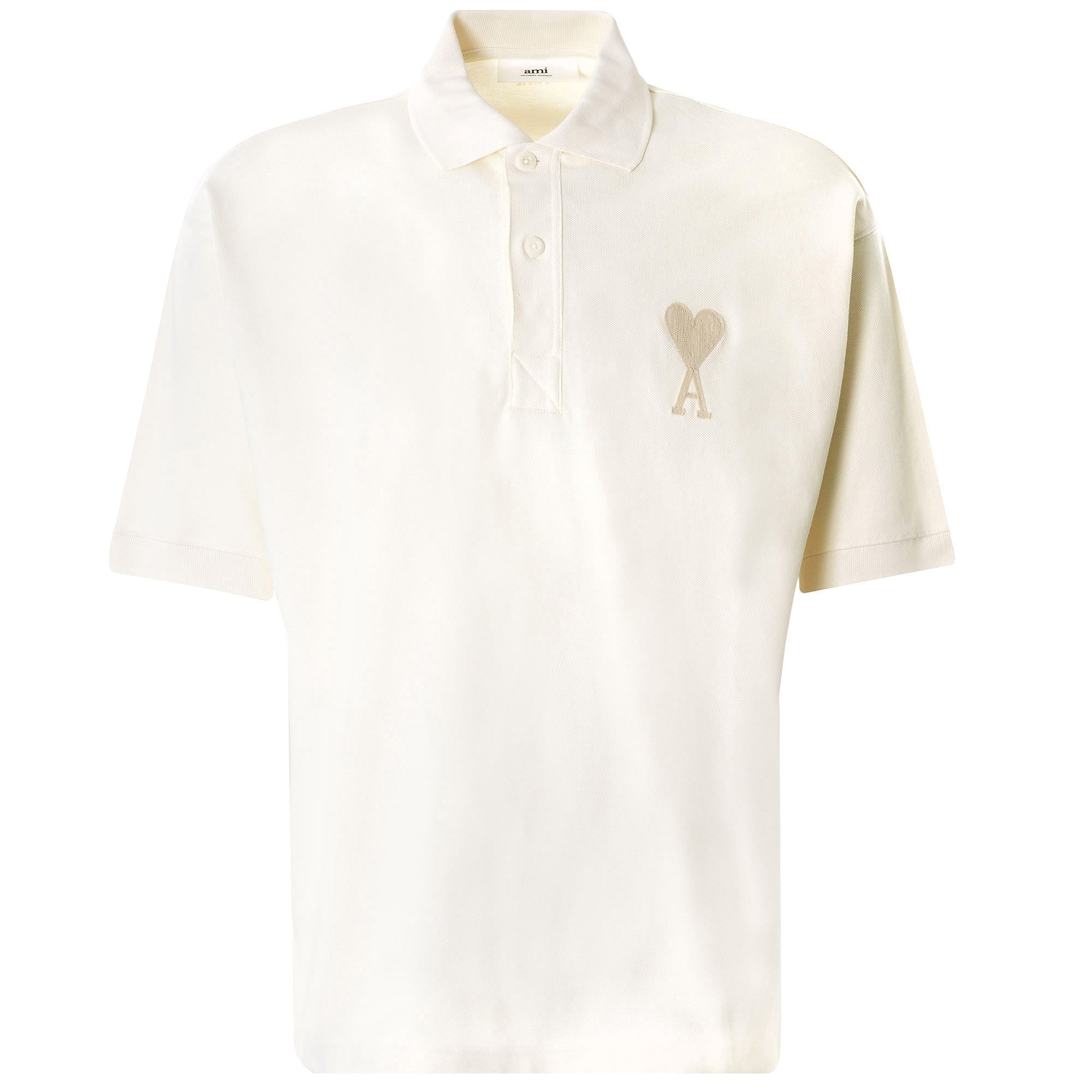 Ami De Coeur Polo Shirt - Off White