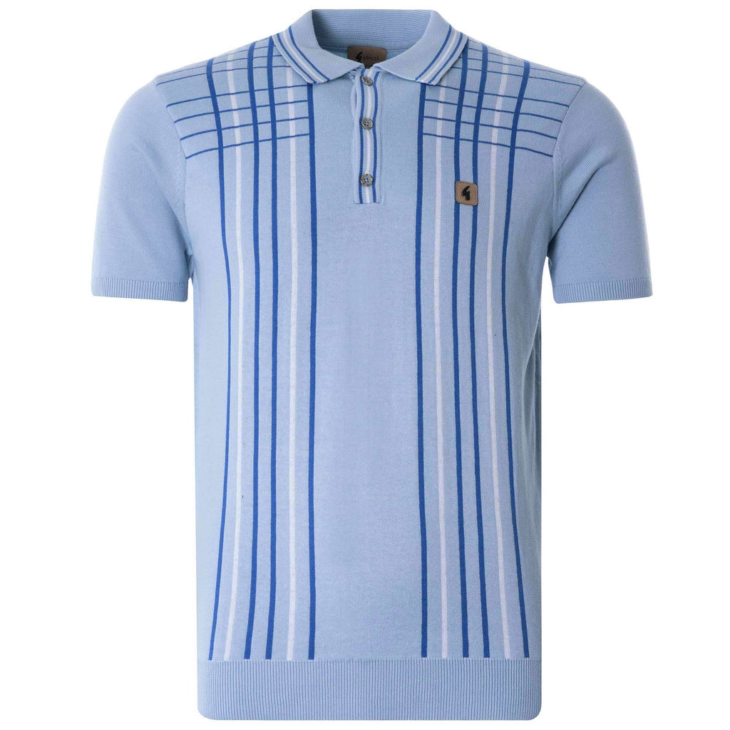 Bale Knitted Polo Shirt - Ice