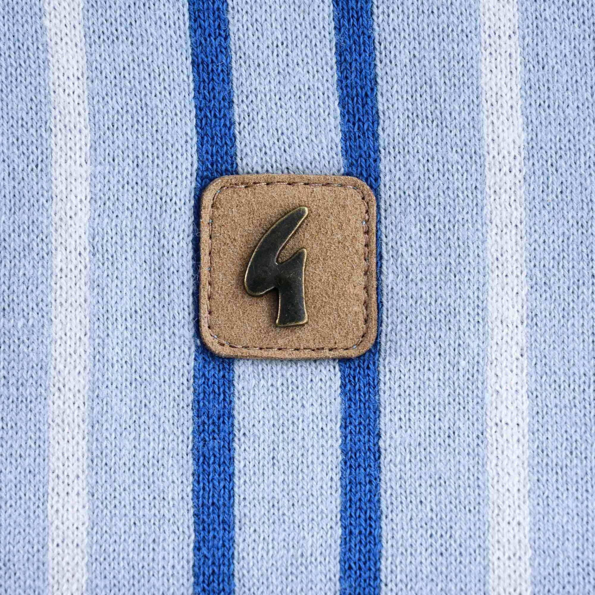 Bale Knitted Polo Shirt - Ice
