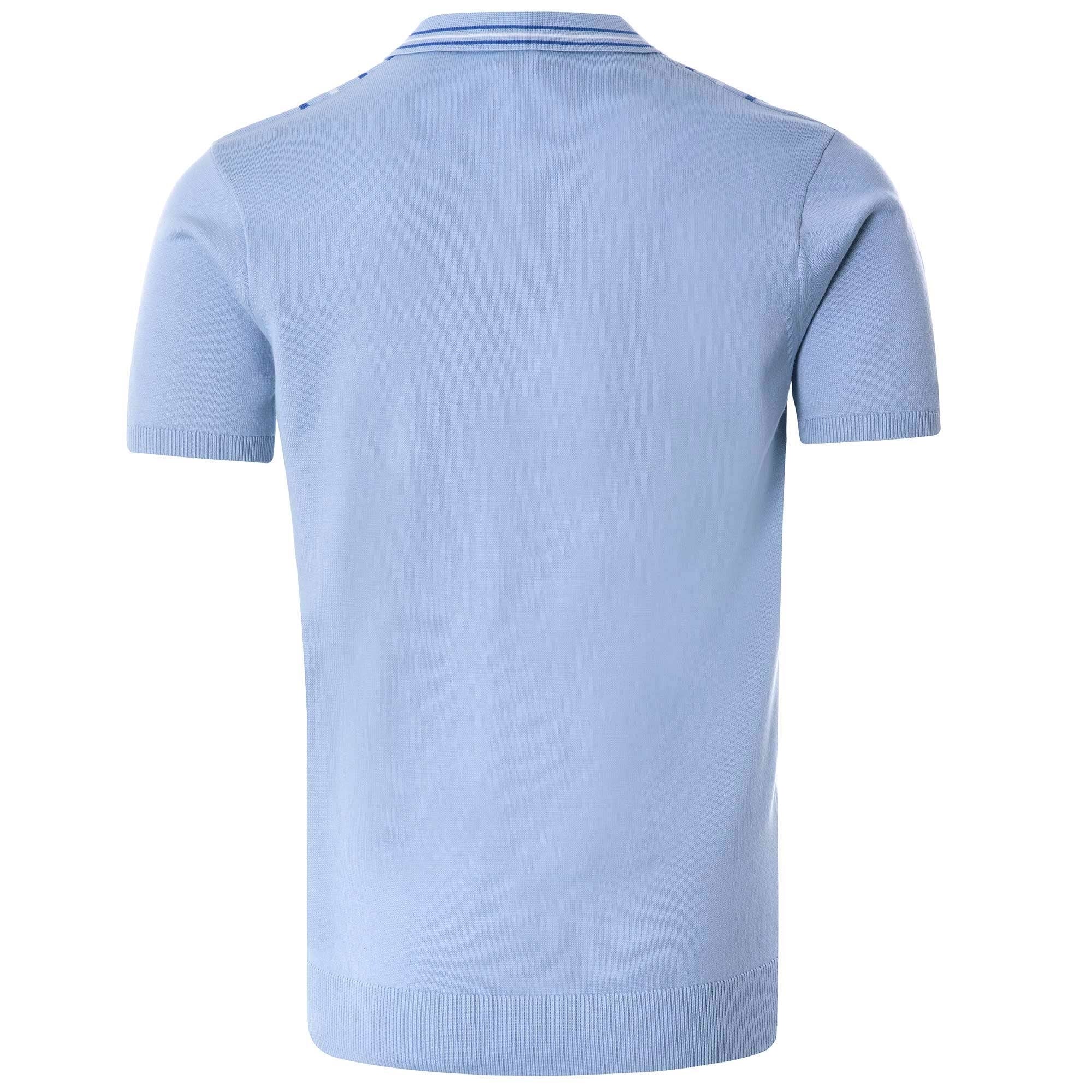 Bale Knitted Polo Shirt - Ice