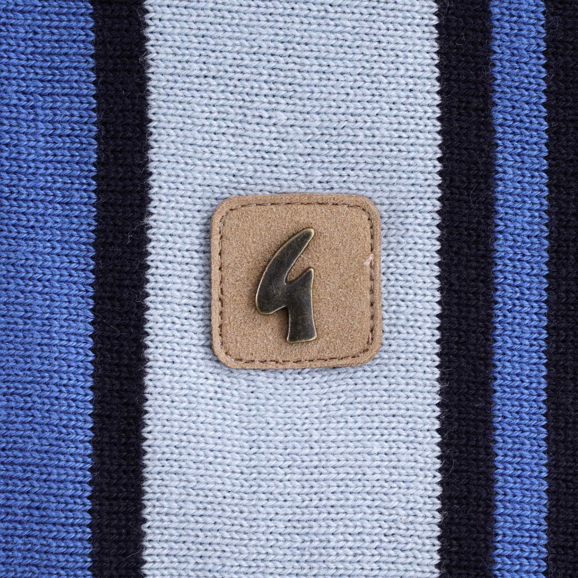 Searle Knitted Polo Shirt - Navy