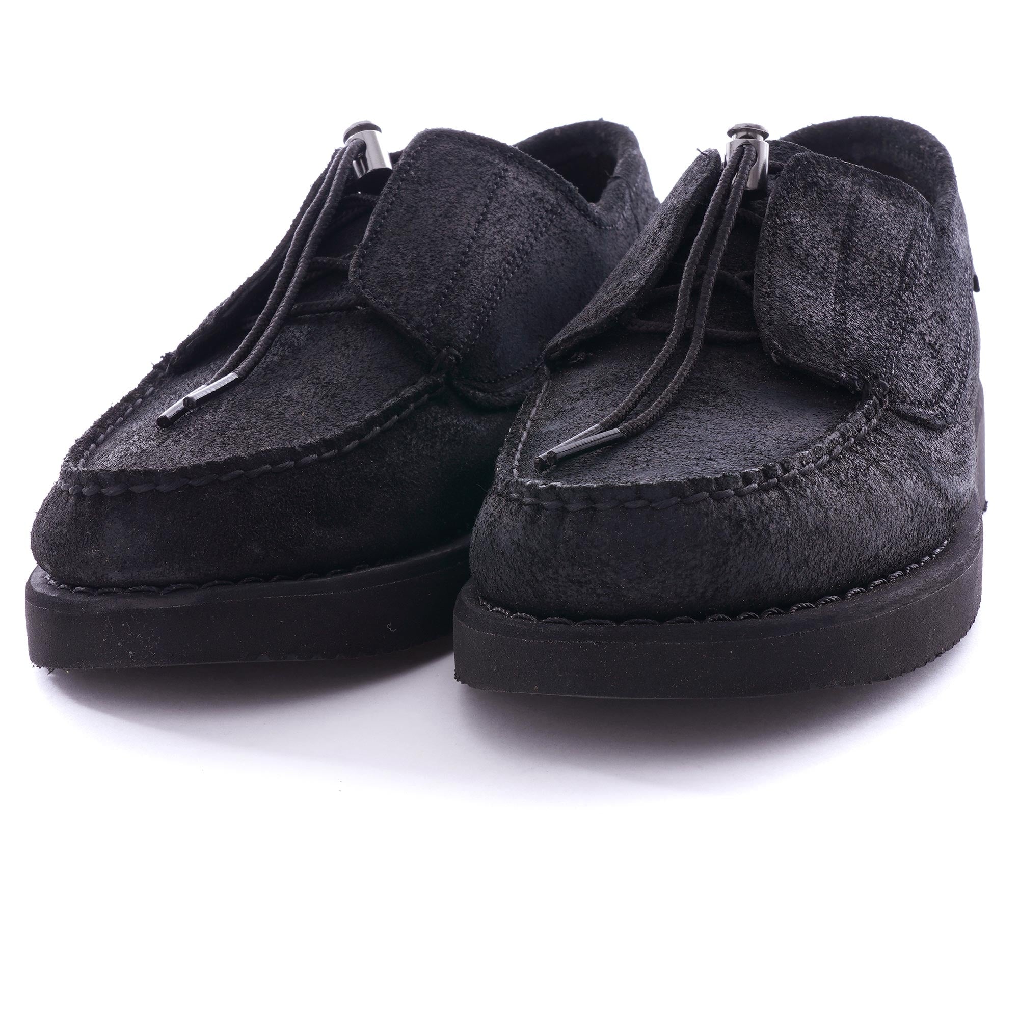 Sebago x Engineered Garments Coverdeck Full-Grain Leather - Black