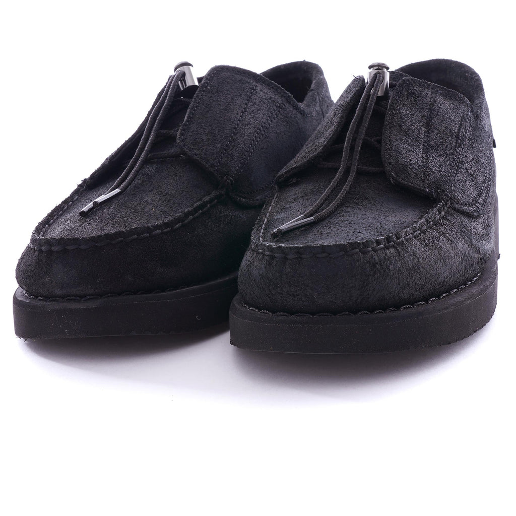 x Engineered Garments Coverdeck Full-Grain Leather - Black