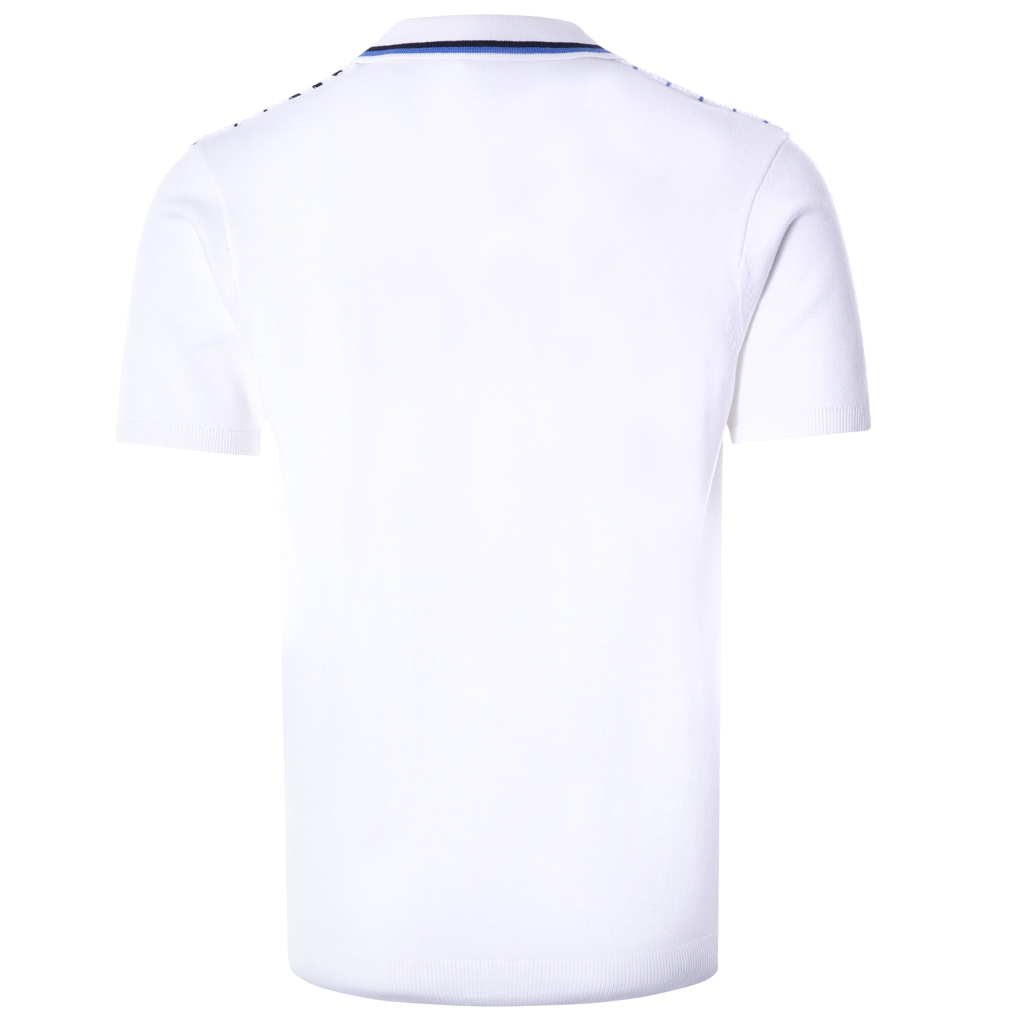 Widmark Knitted Polo Shirt - White