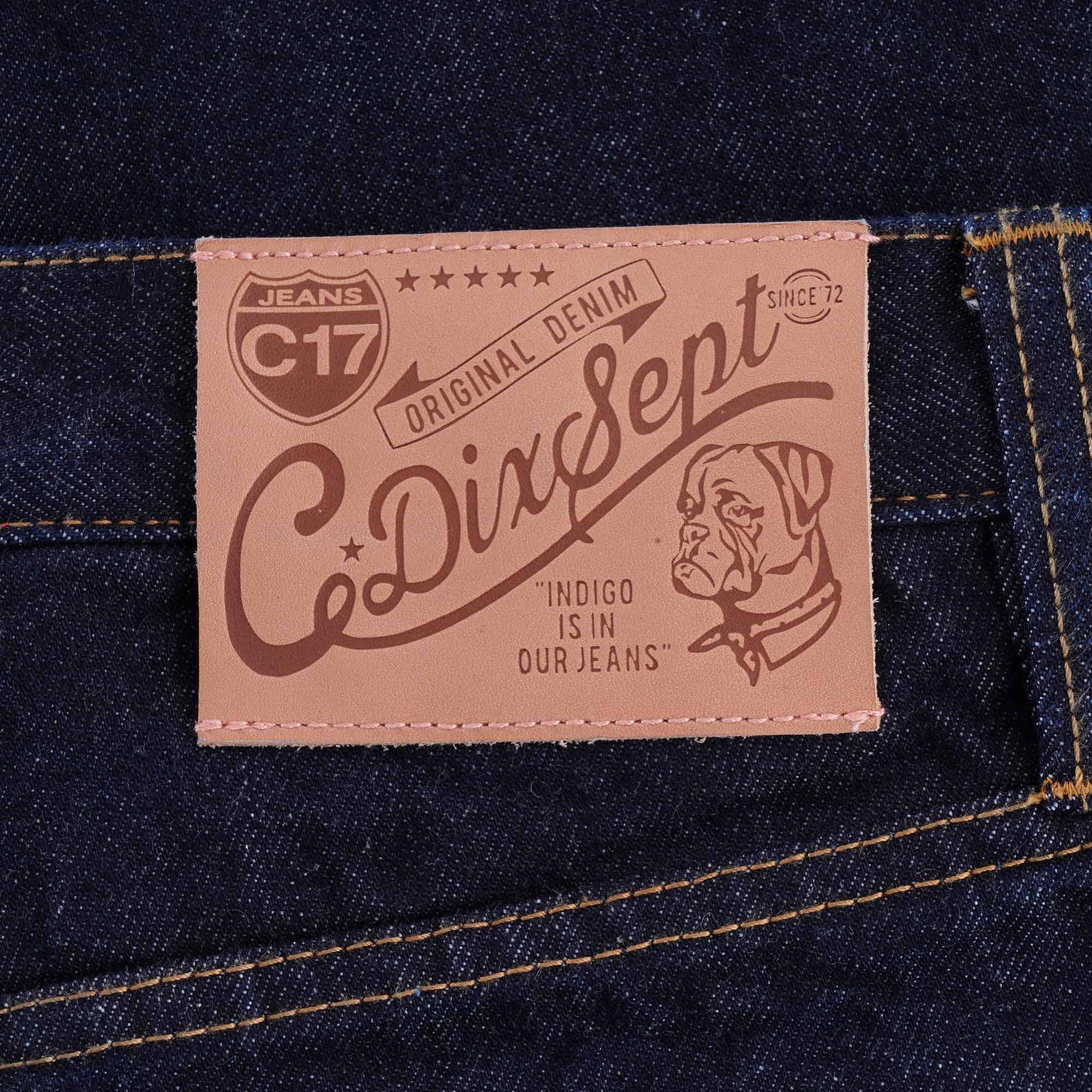 Kaihara C-Slim Straight Fit Japanese Selvedge Denim Jeans - Indigo