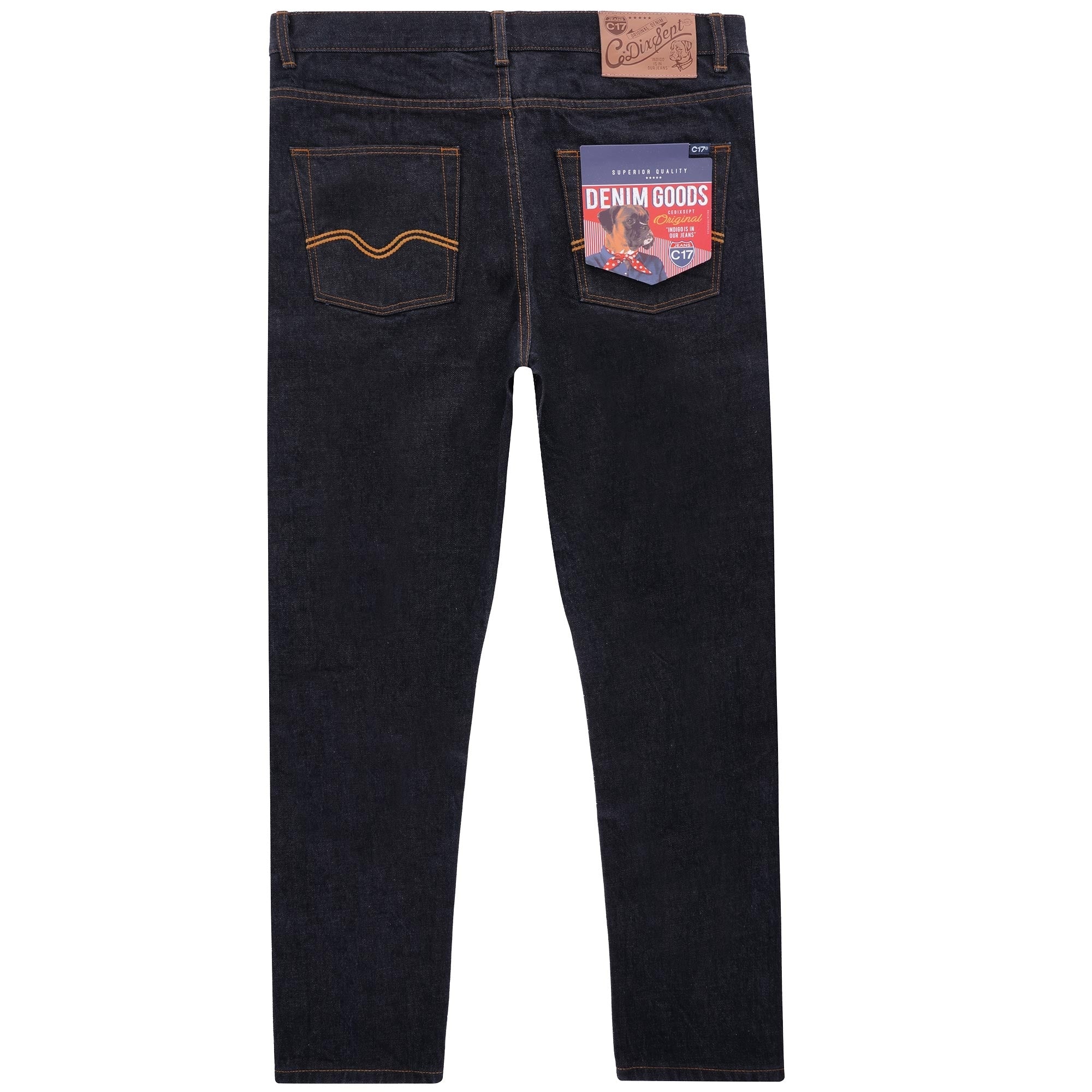 Kaihara C-Original Fit Japanese Selvedge Denim Jeans - Indigo