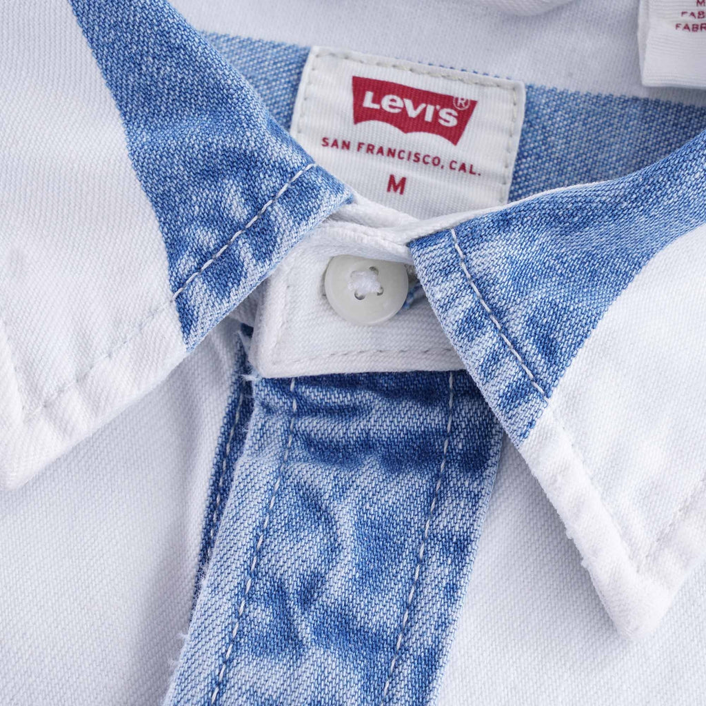Barstow Western Shirt - Indigo Stripe