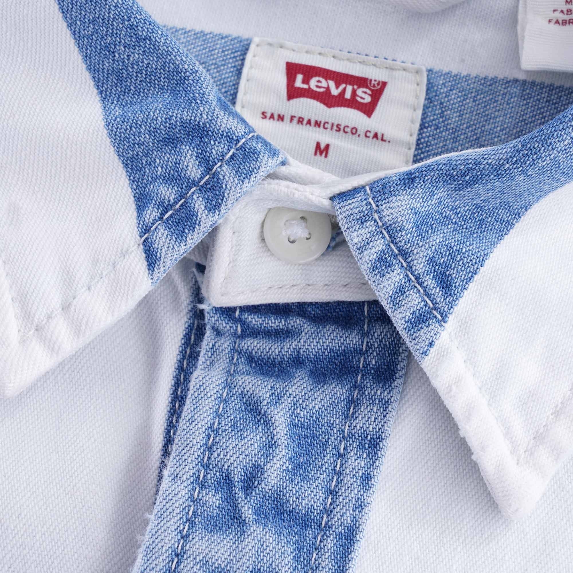Barstow Western Shirt - Indigo Stripe