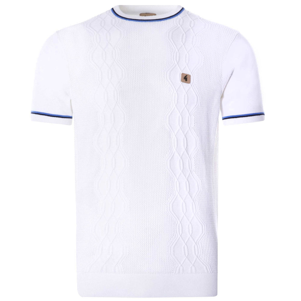 Newman Knitted T-Shirt - White