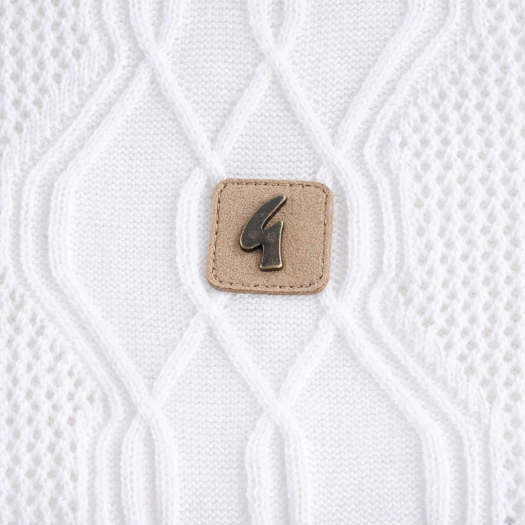 Newman Knitted T-Shirt - White