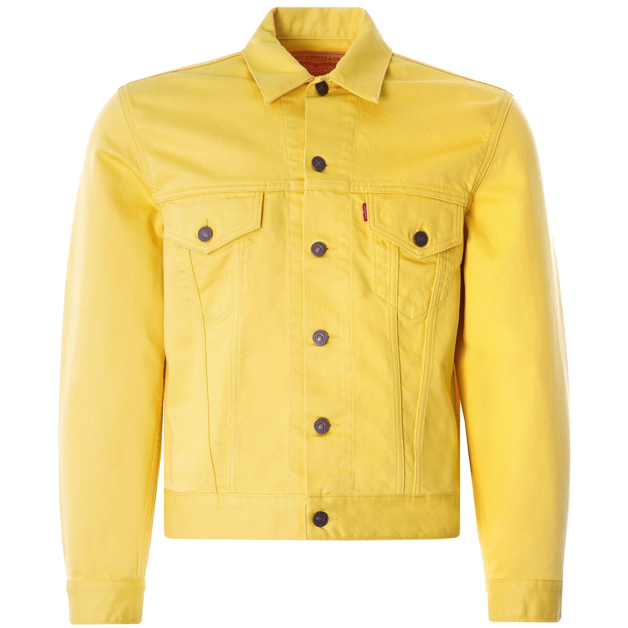 1960's Trucker Jacket - Pampas Yellow