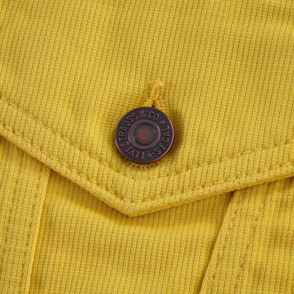1960's Trucker Jacket - Pampas Yellow