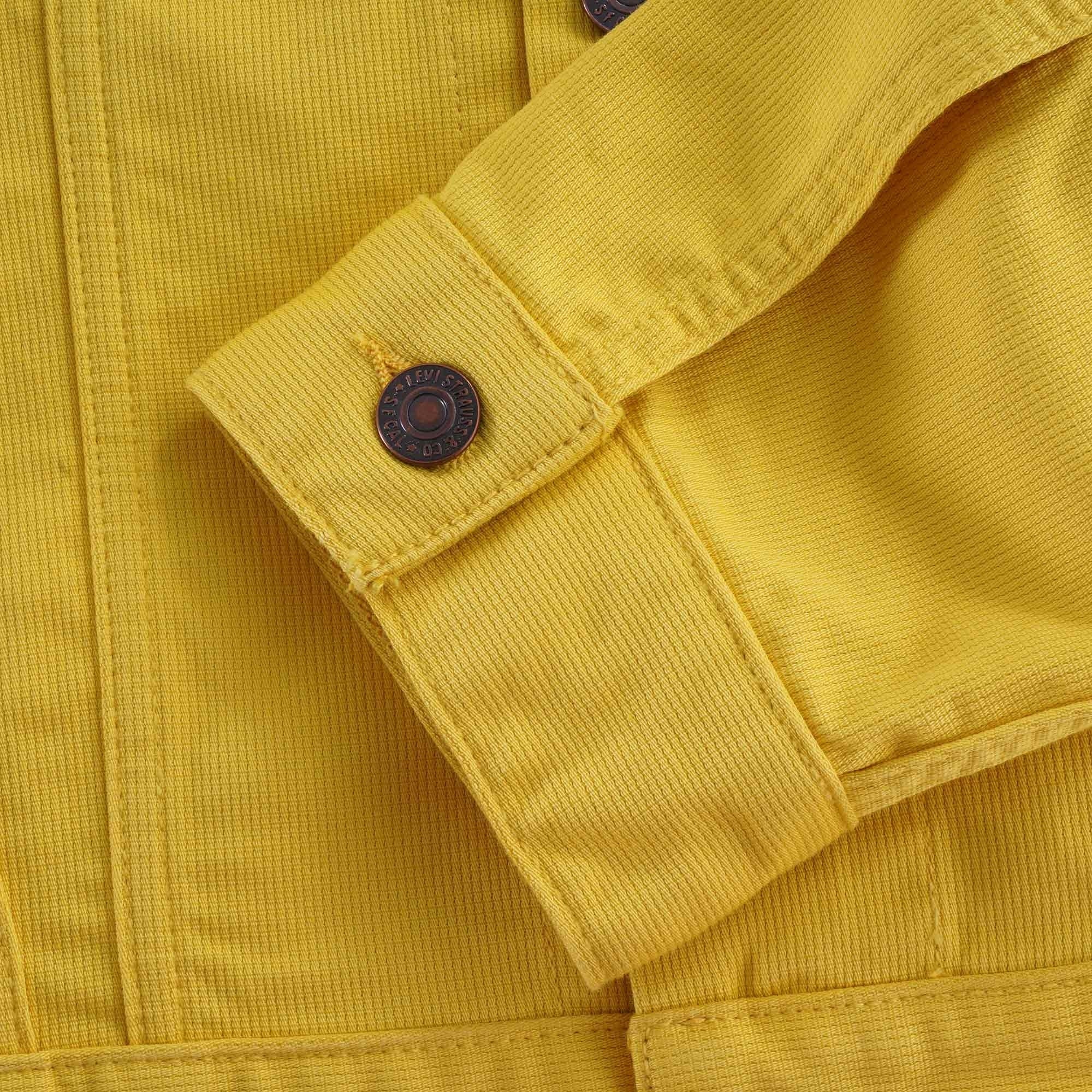 1960's Trucker Jacket - Pampas Yellow