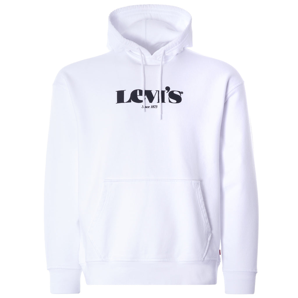 Relaxed Hoodie - White