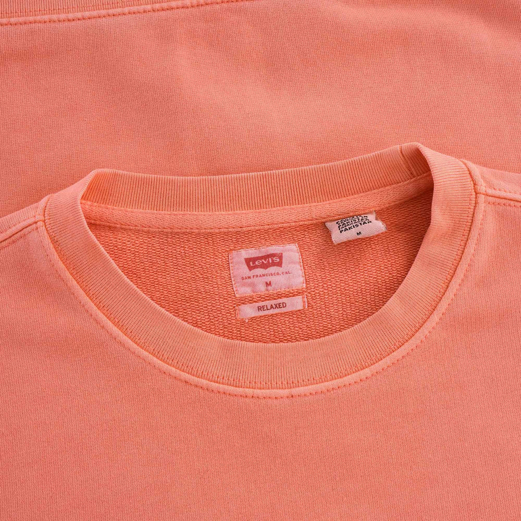 Relaxed Graphic Sweatshirt - Coral