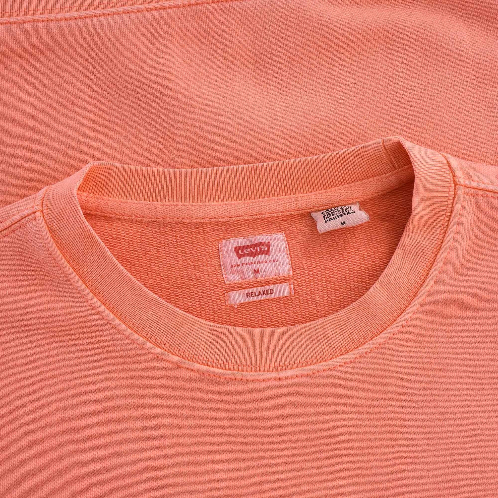 Relaxed Graphic Sweatshirt - Coral