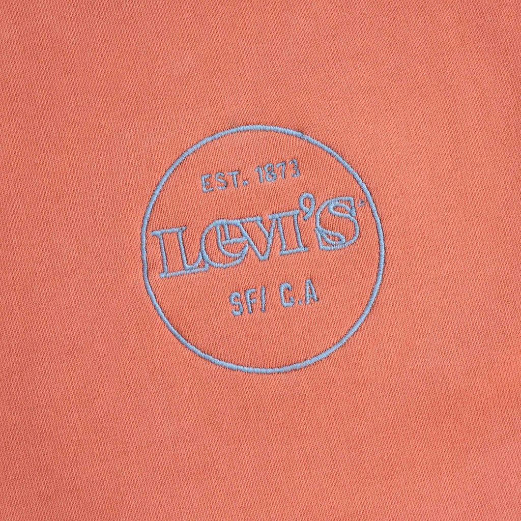 Relaxed Graphic Sweatshirt - Coral