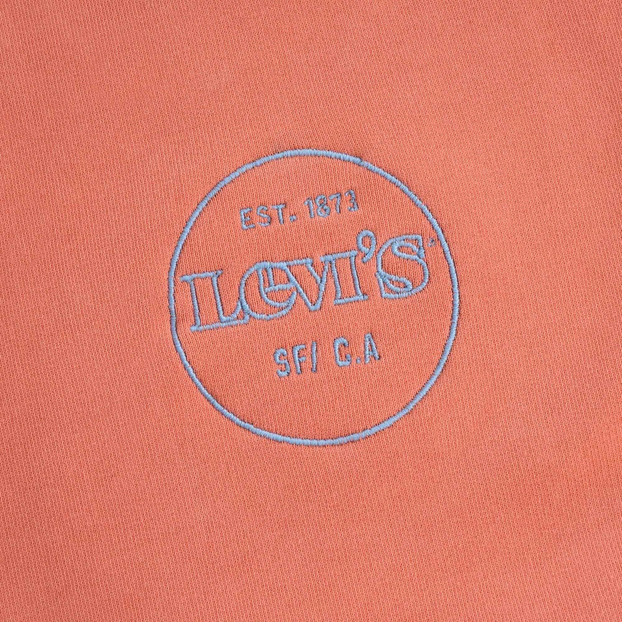 Relaxed Graphic Sweatshirt - Coral