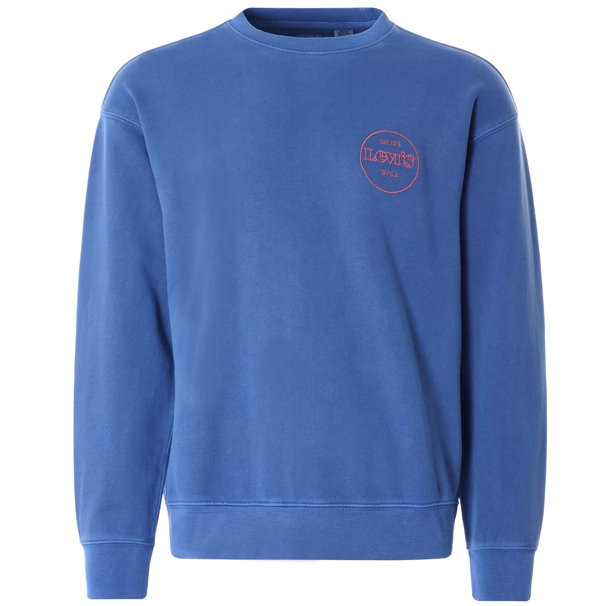 Relaxed Graphic Sweatshirt - Blue