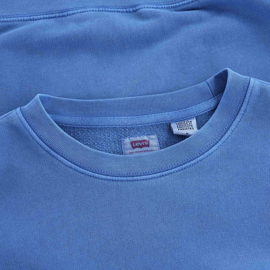 Relaxed Graphic Sweatshirt - Blue