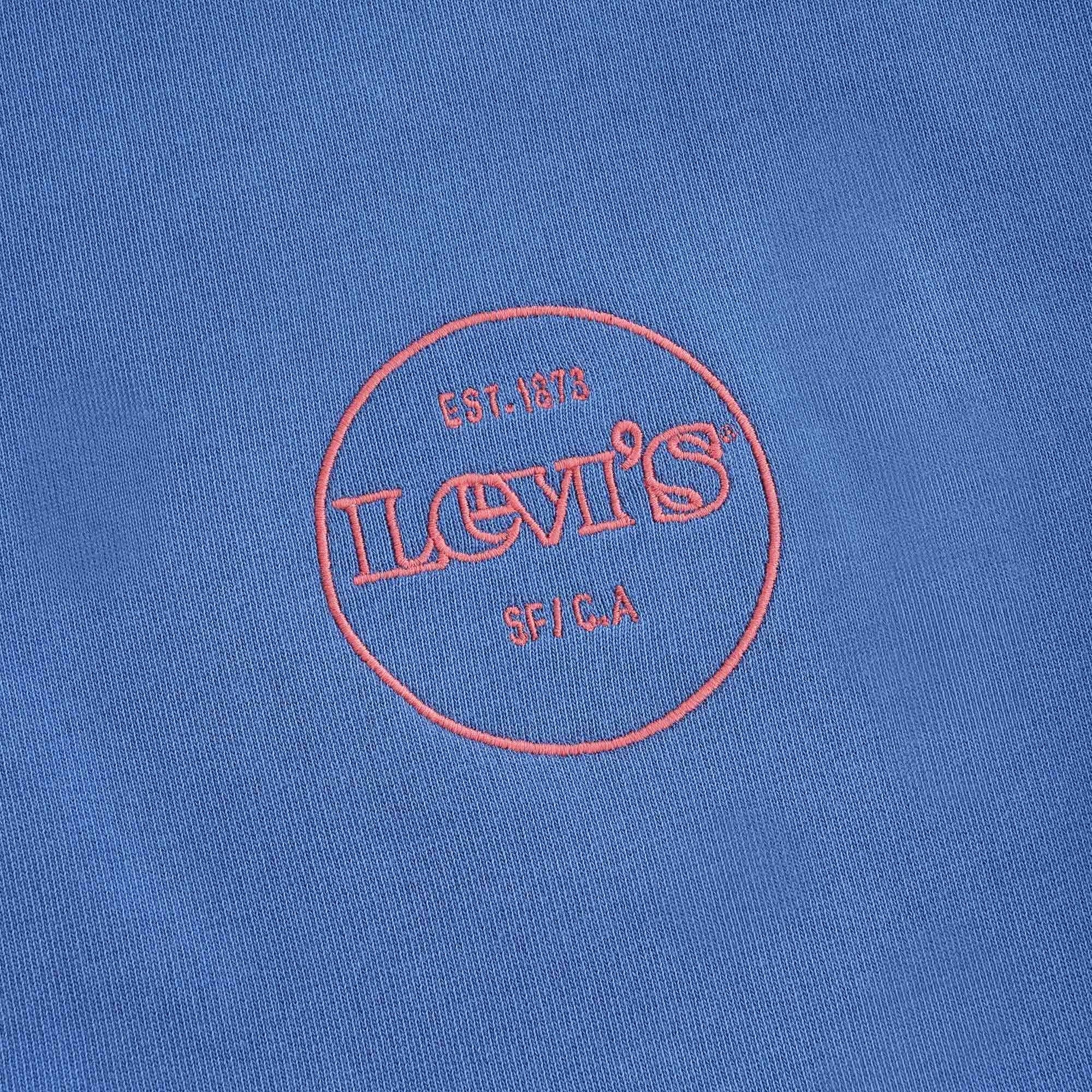 Relaxed Graphic Sweatshirt - Blue