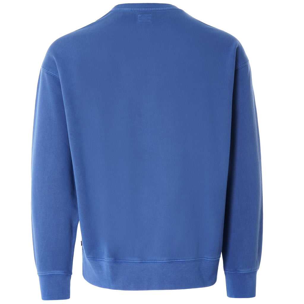 Relaxed Graphic Sweatshirt - Blue