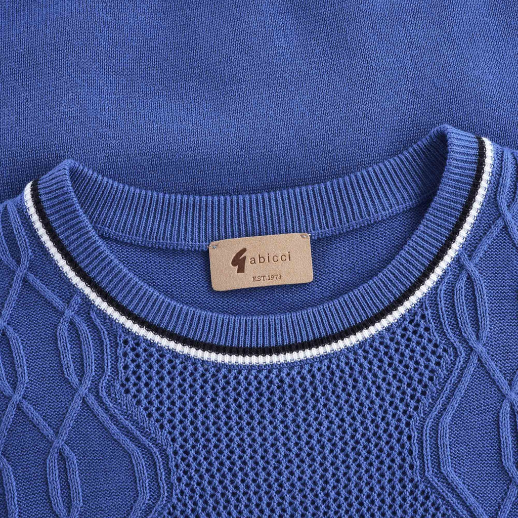 Newman Knitted T-Shirt - Carolina