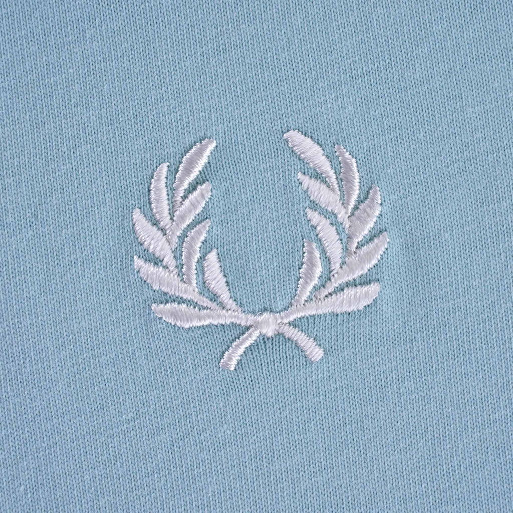 Taped Ringer T-Shirt - Chalk Blue