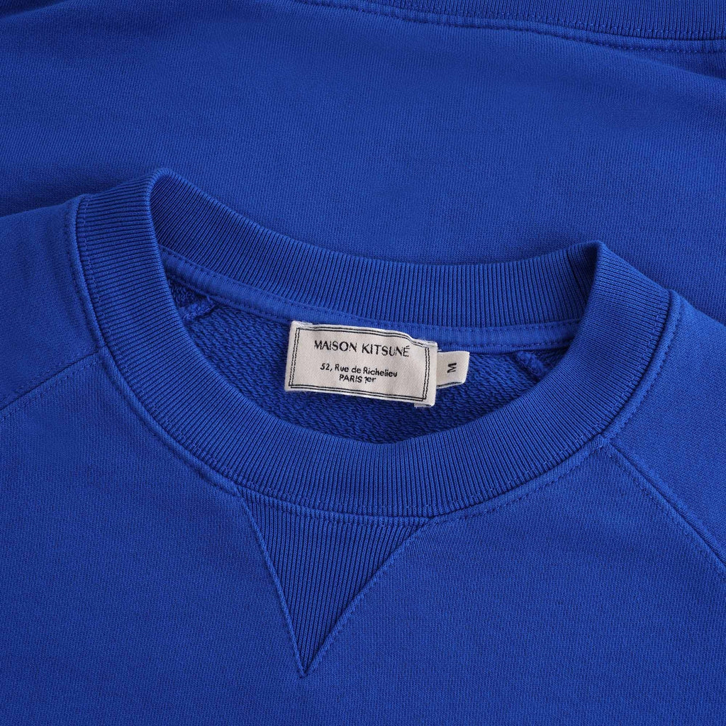 Fox Head Patch Classic Sweatshirt - Dark Blue