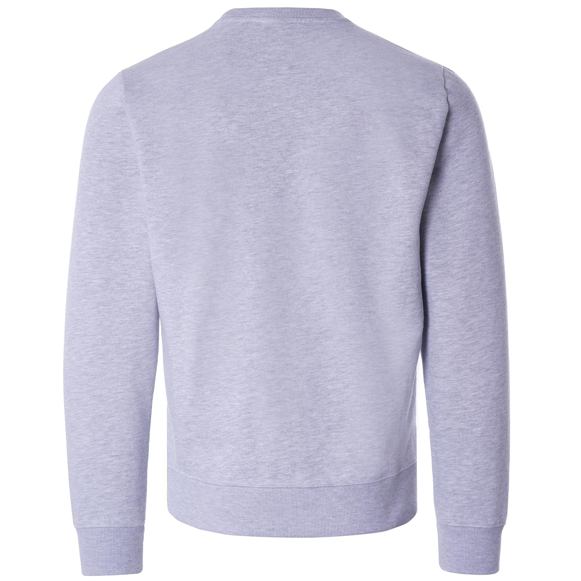Big Fox Embroidery Regular Sweatshirt - Grey Melange