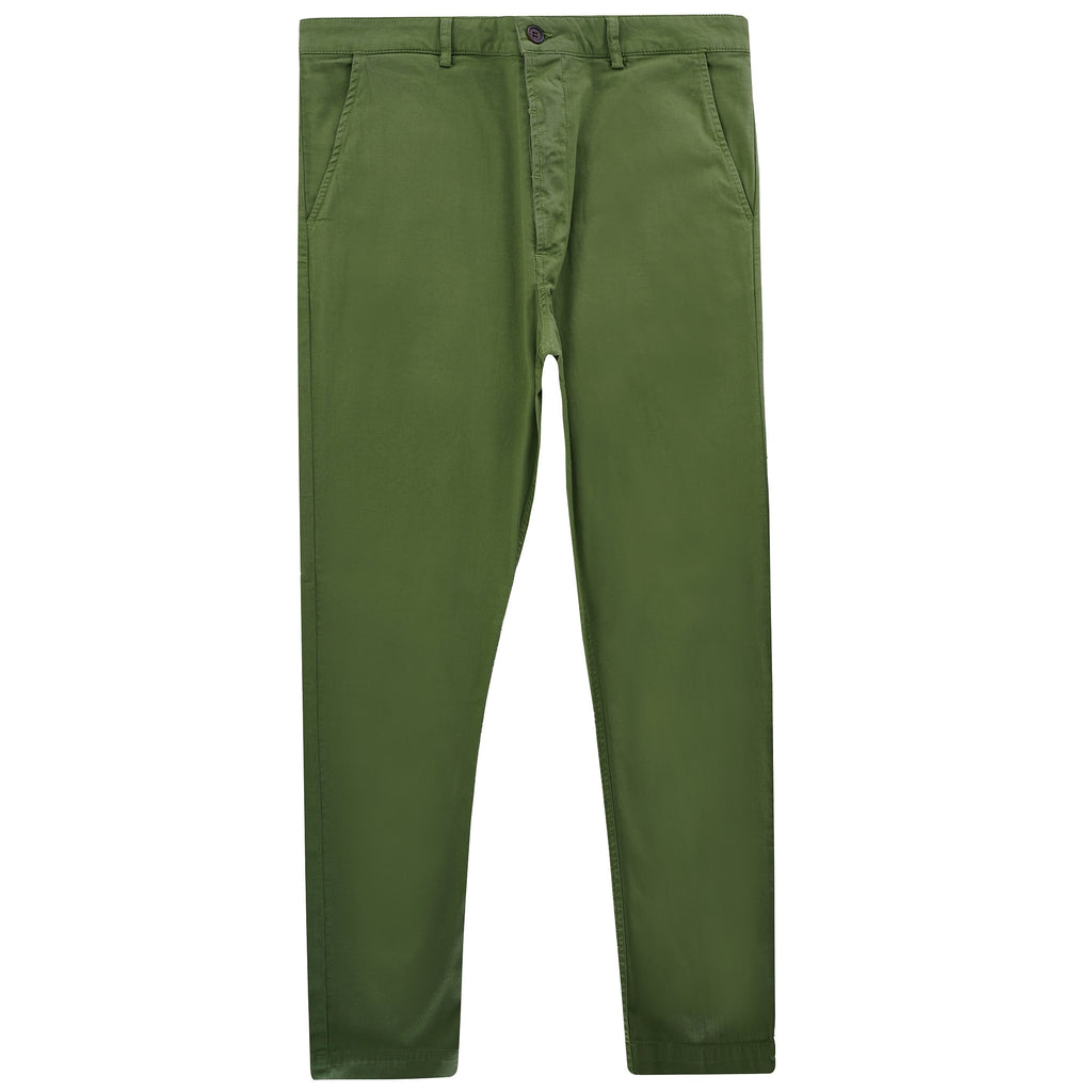 Military Chino Fine Weave Cotton - Olive