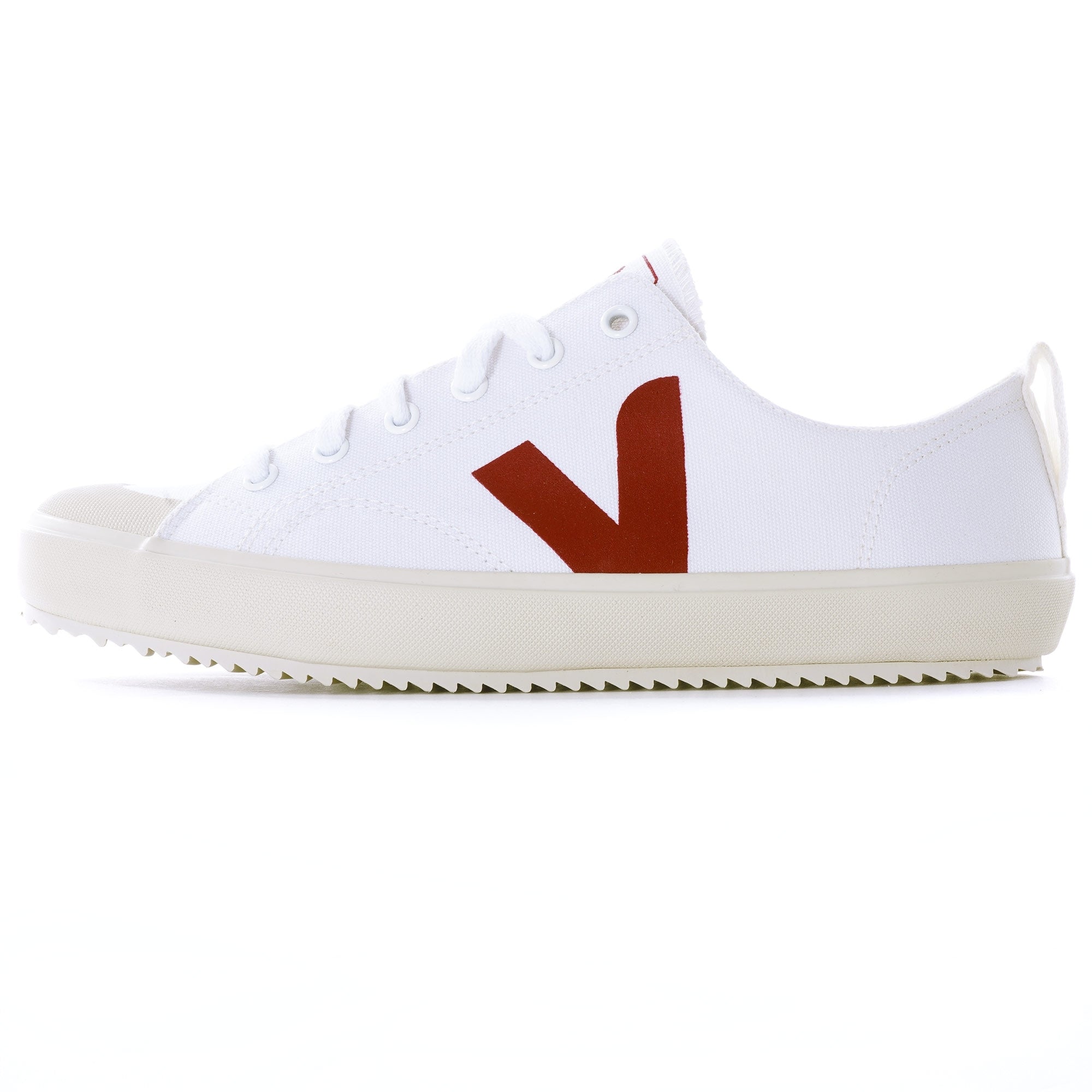 Womens Nova Canvas - White/Marsala