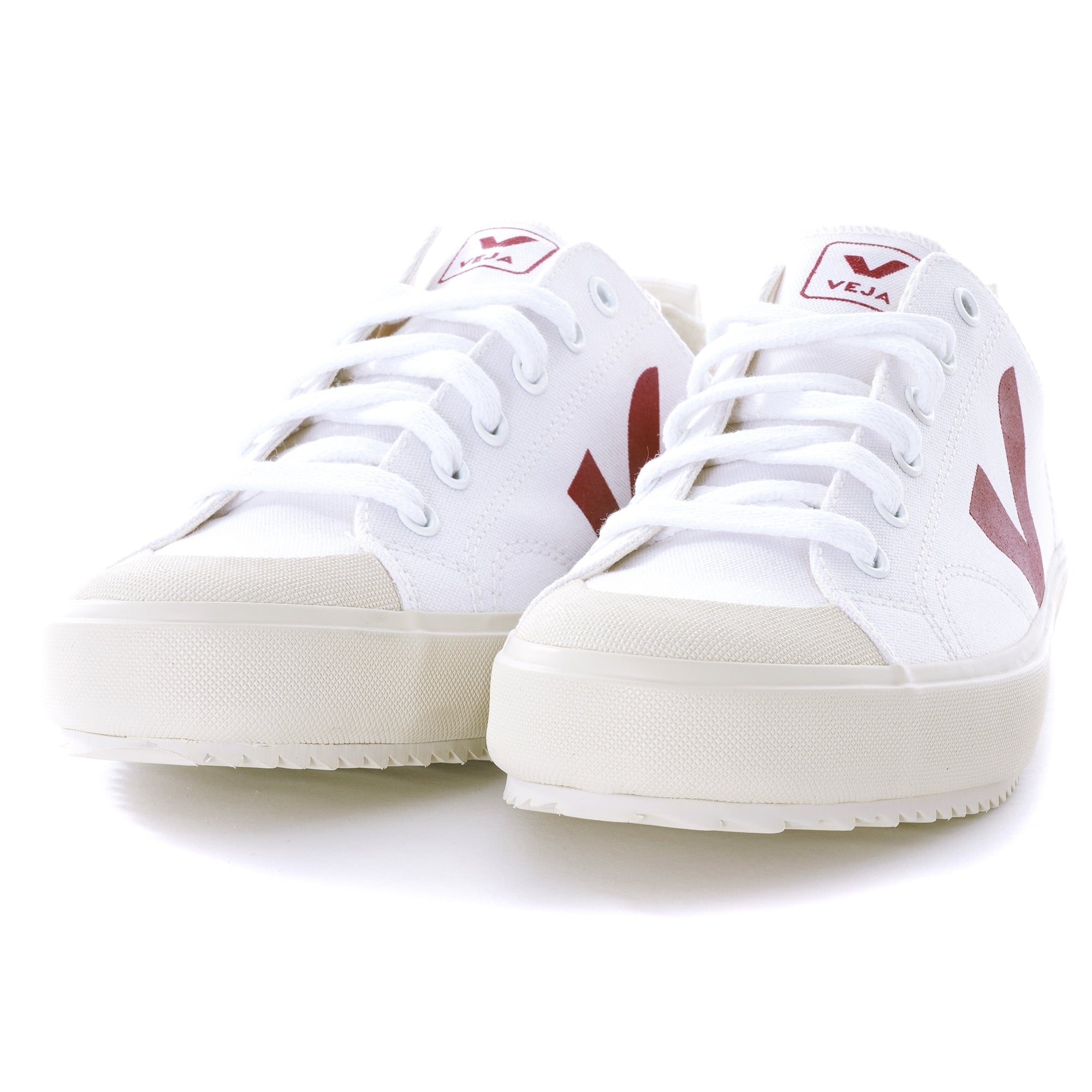 Womens Nova Canvas - White/Marsala