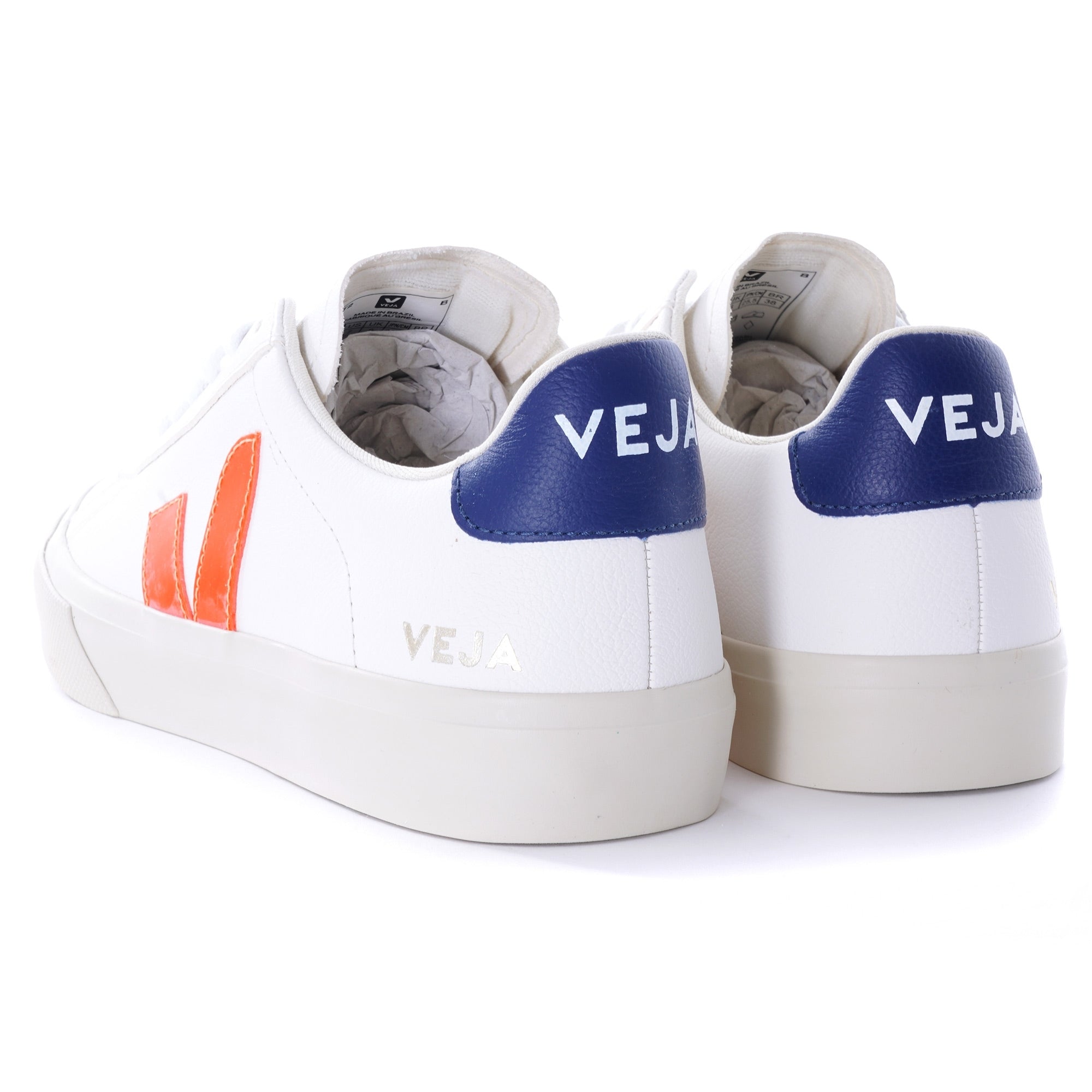 Campo Chromefree - White/Orange-Fluo/Colbalt