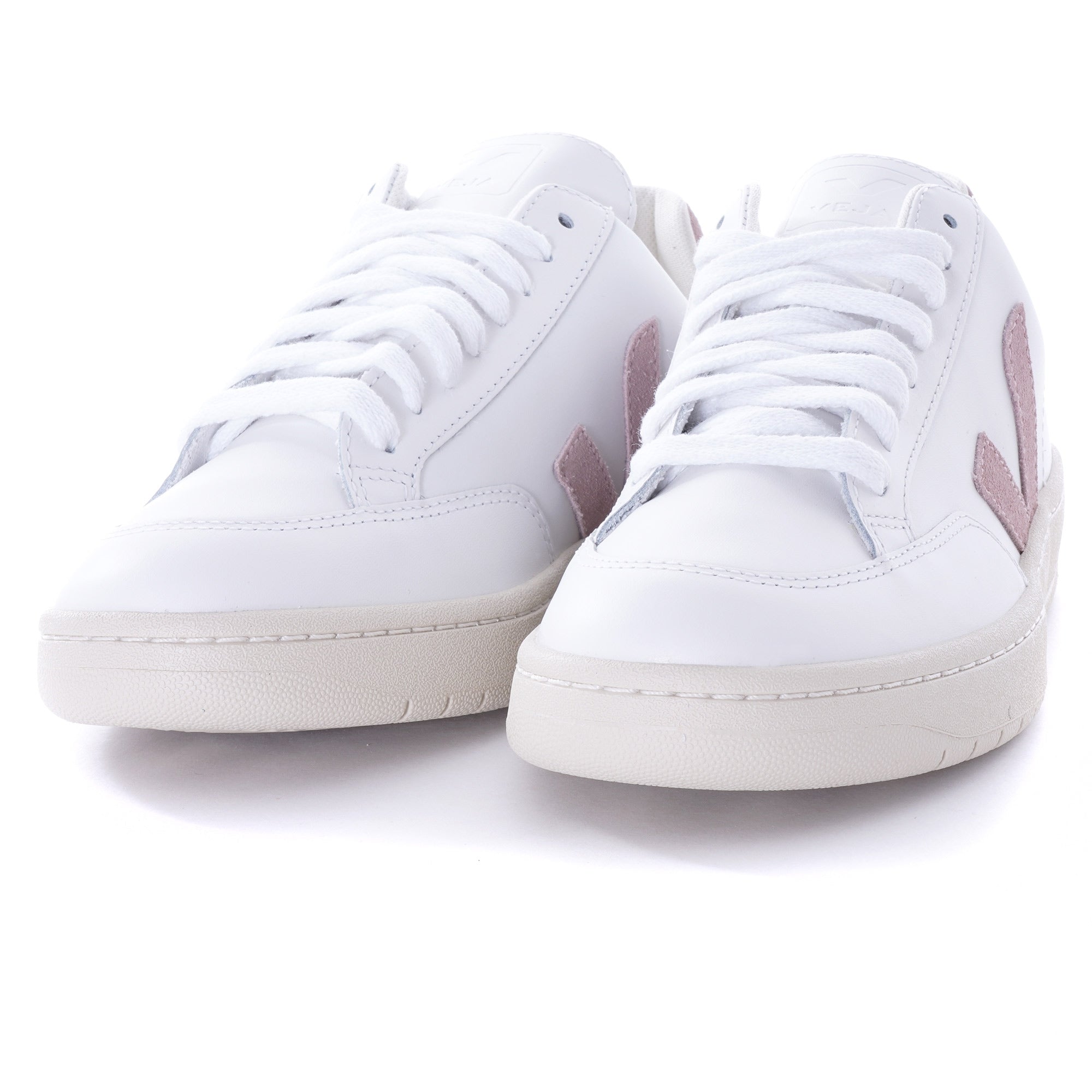 V-12 Womens Leather - White Babe