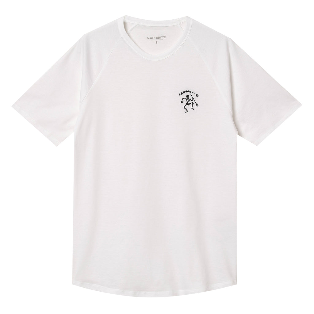 Womens Misfortune T-Shirt - White/Black