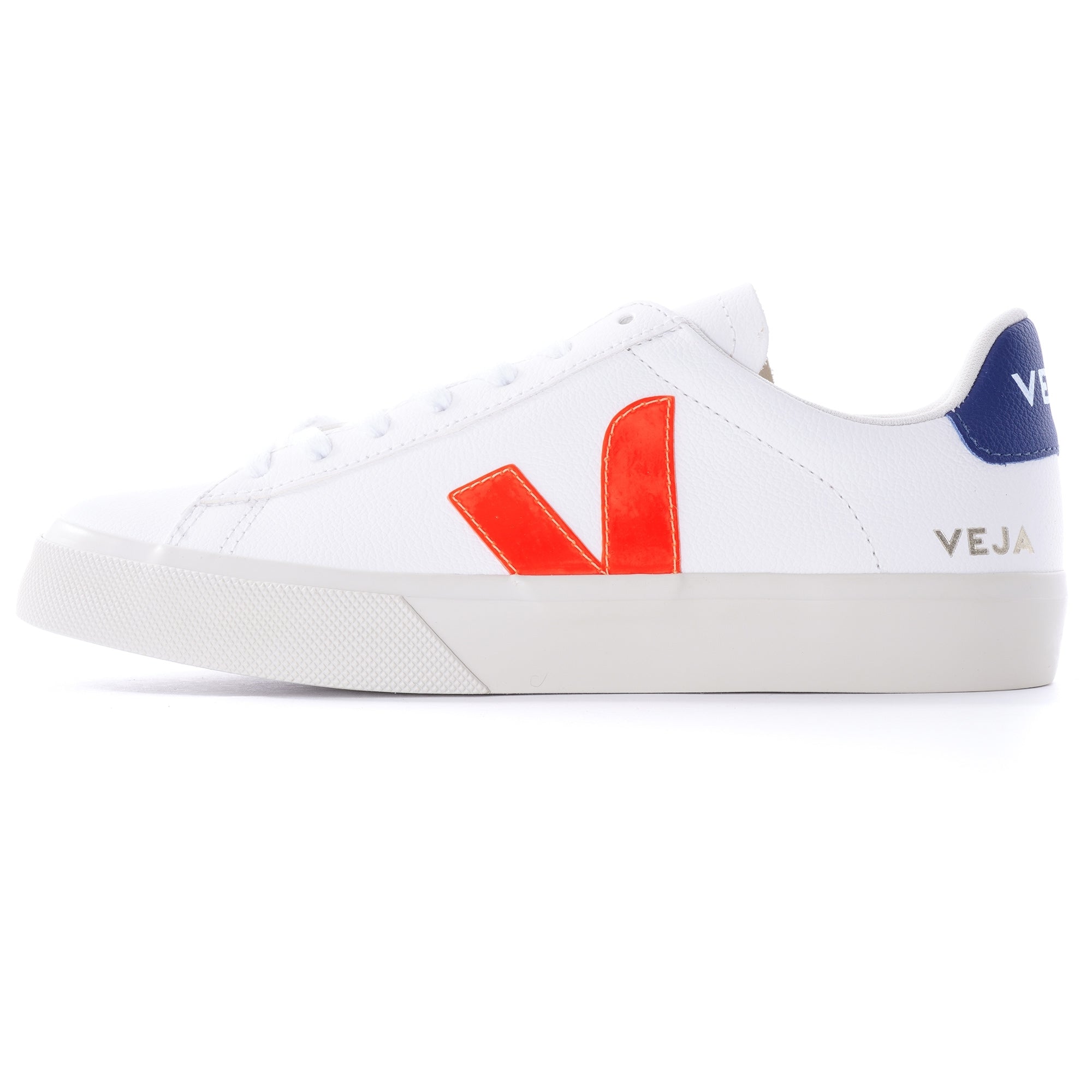 Womens Campo Chromefree - White/Orange-Fluo/Colbalt