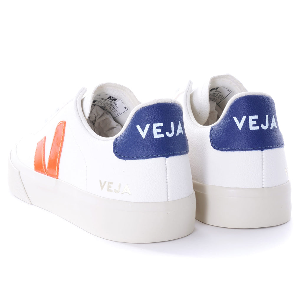 Womens Campo Chromefree - White/Orange-Fluo/Colbalt