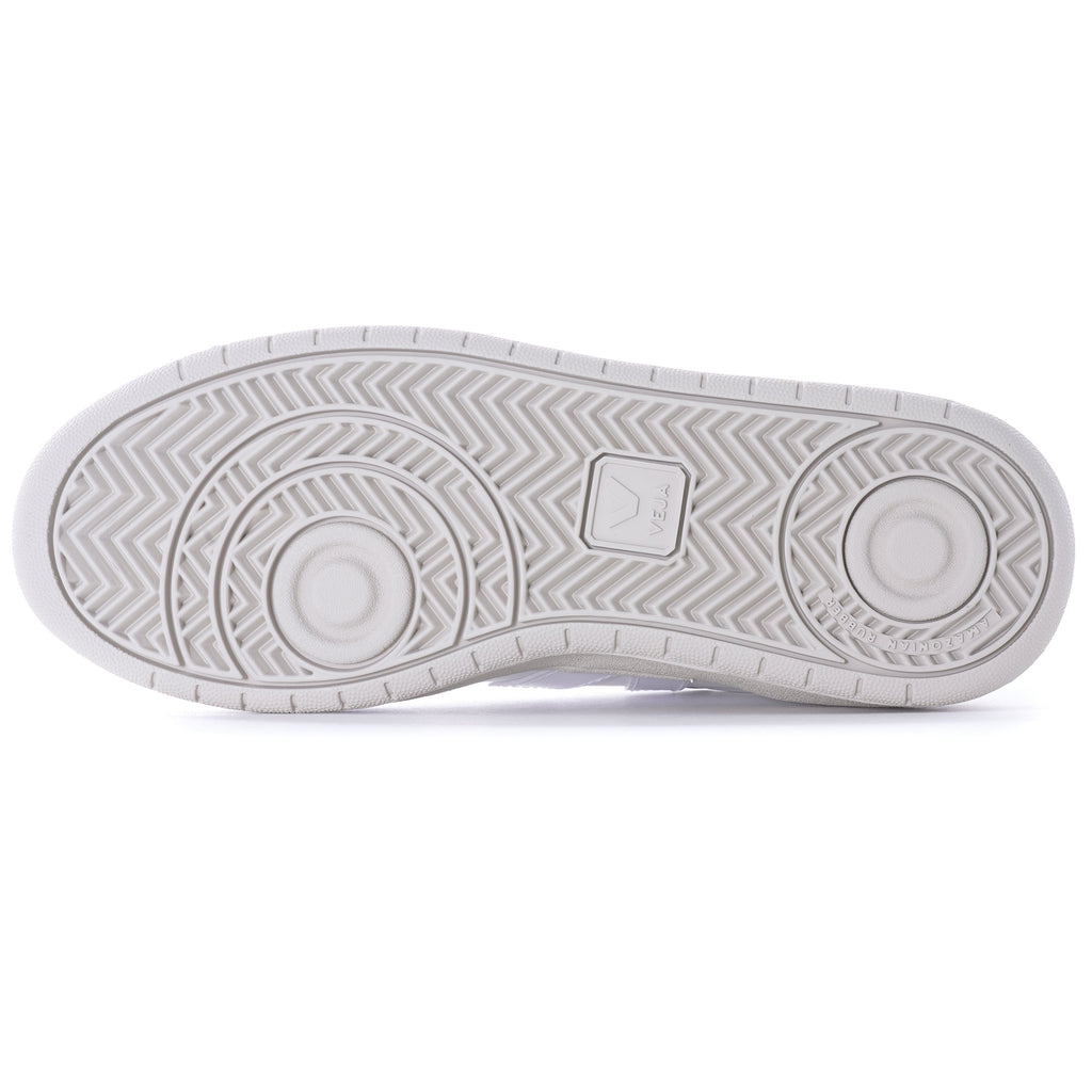 Womens V-10 Leather - White