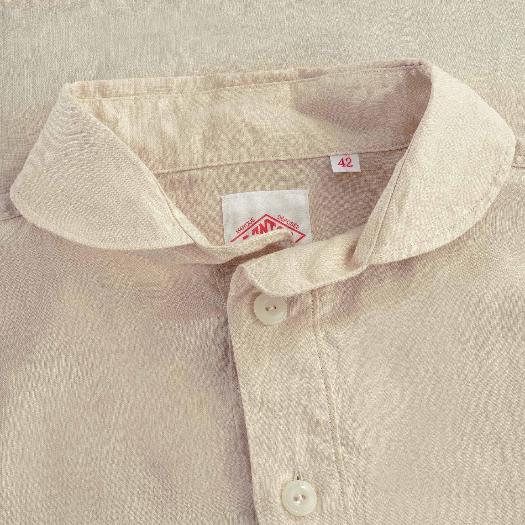 Linen Pullover Shirt - Beige